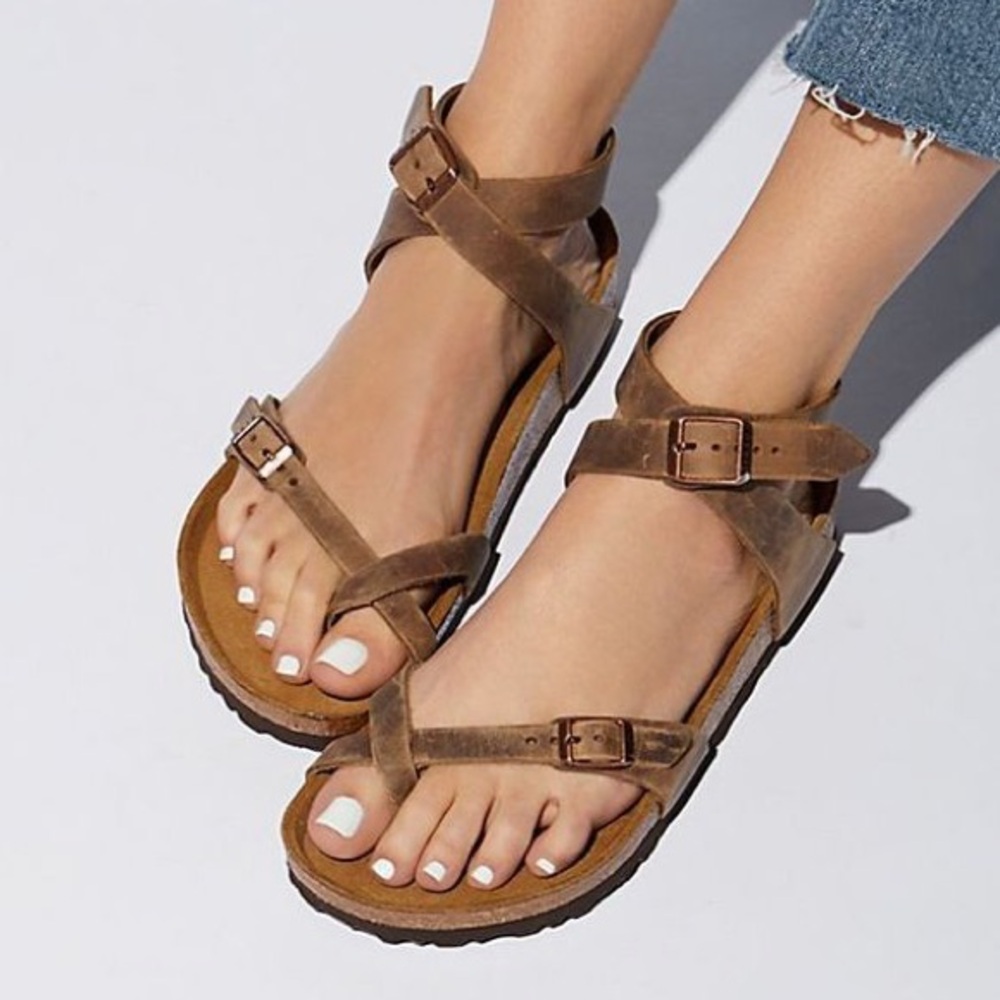 Birkenstock Yara Habana Oiled Leather 38
